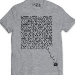 digital knitting-men’s grey t-shirt