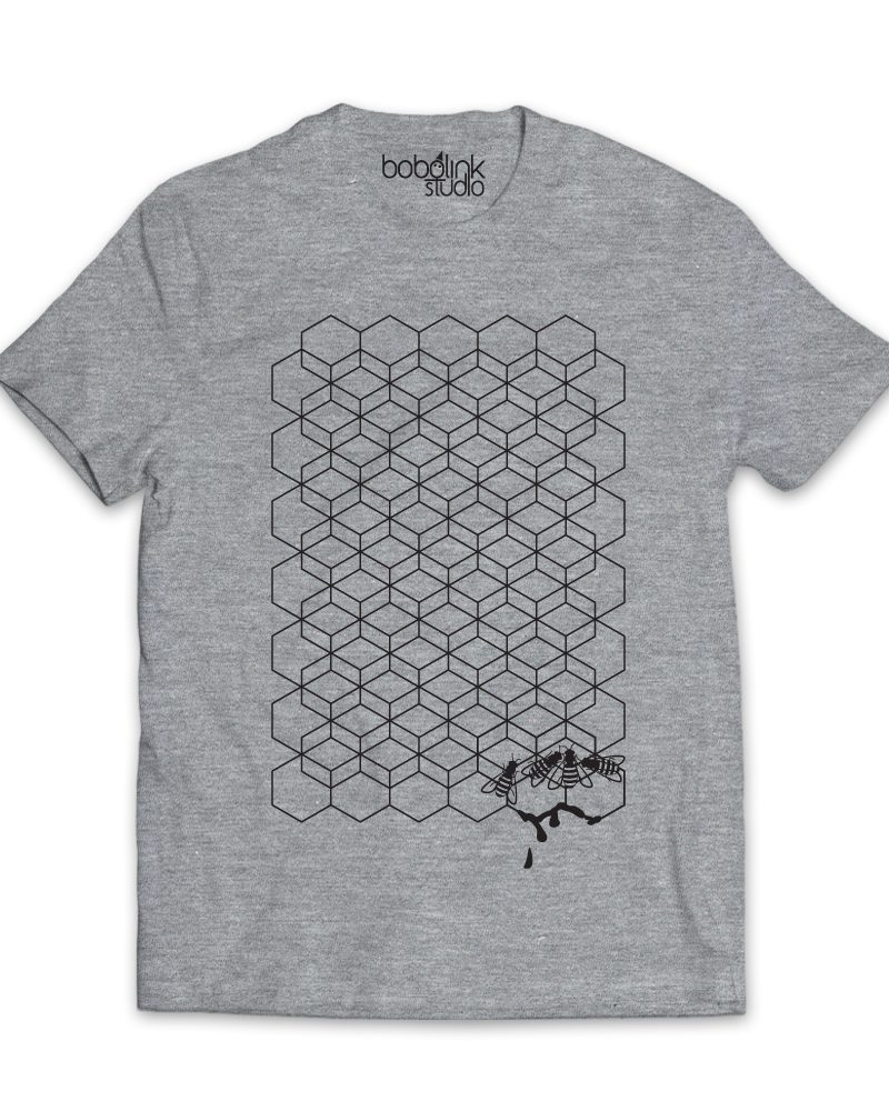 Beehive men’s grey t-shirt