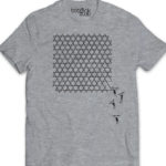 stars men’s grey t-shirt