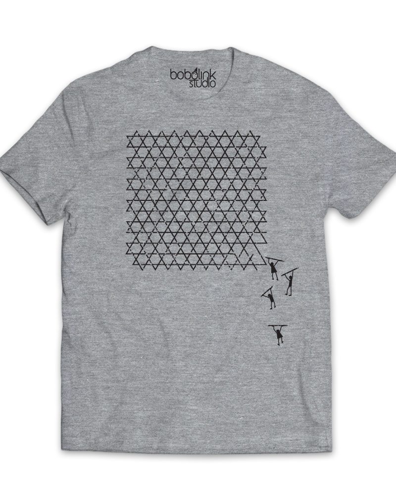 stars men’s grey t-shirt