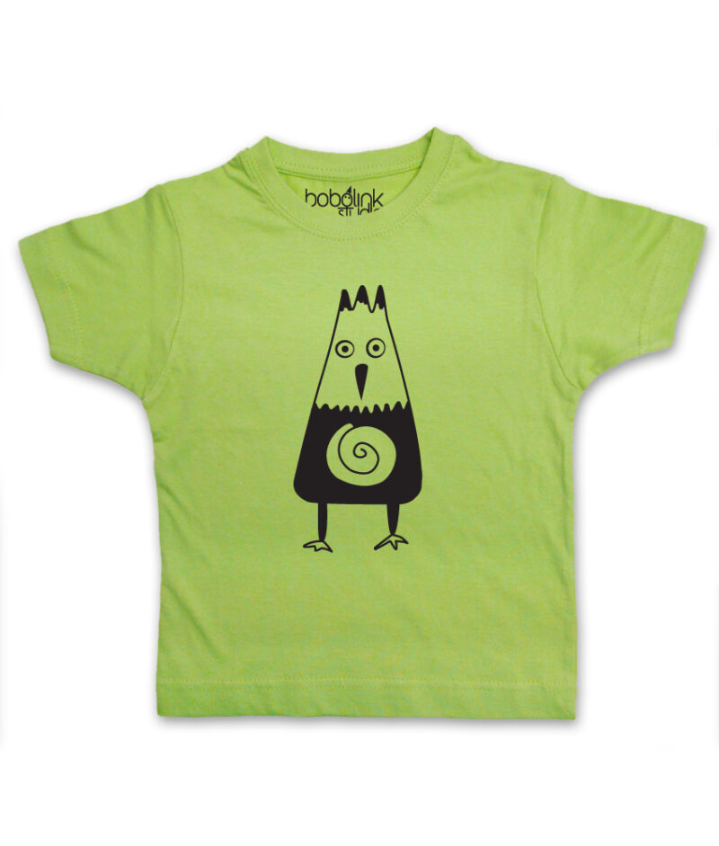 crow kids green t-shirt
