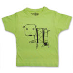 cow kid’s green t-shirt