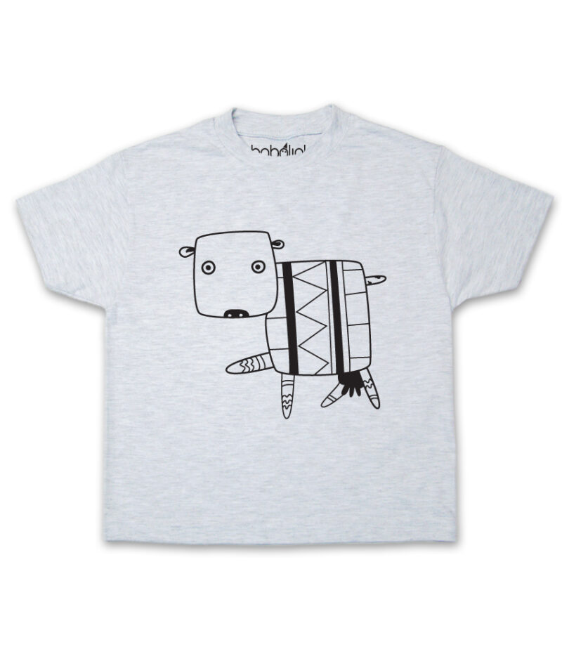 cow kid’s ash t-shirt