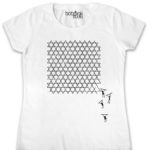 stars women’s white t-shirt